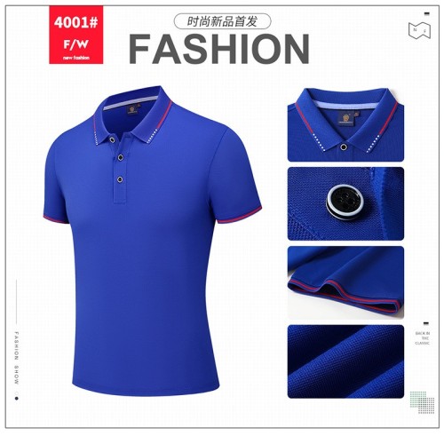 工作服定制t恤年会翻领polo衫工衣短袖订做广告文化衫印logo刺绣图3
