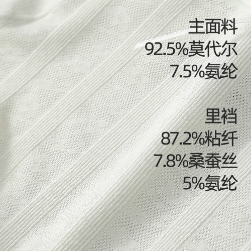 夏季薄款莫代尔内裤女a类中腰蚕丝裆女士三角裤三条抑菌腿粗裤头图3